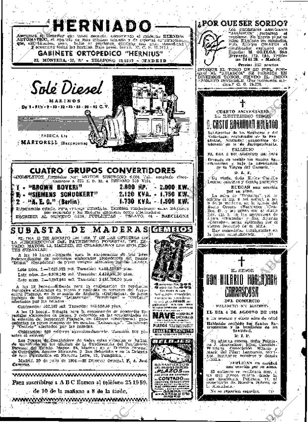 ABC MADRID 05-08-1958 página 46