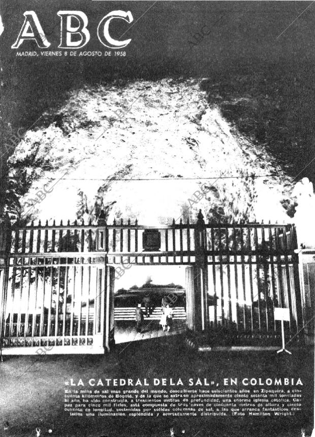 ABC MADRID 08-08-1958 página 1