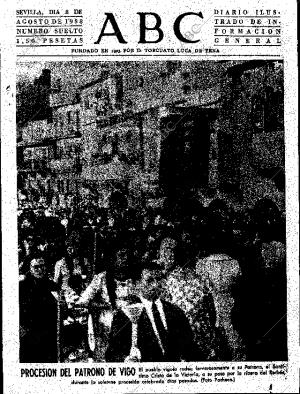ABC SEVILLA 08-08-1958 página 1