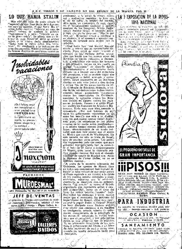 ABC MADRID 09-08-1958 página 16