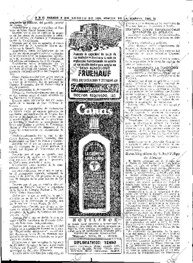 ABC MADRID 09-08-1958 página 18