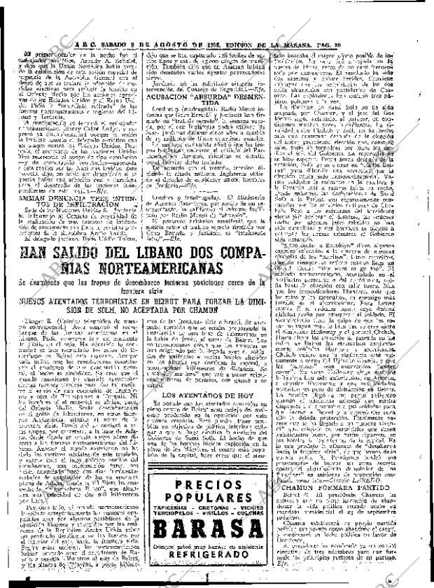 ABC MADRID 09-08-1958 página 20