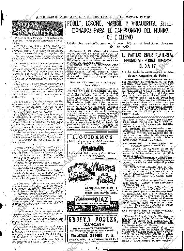 ABC MADRID 09-08-1958 página 33