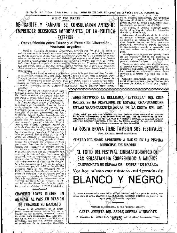 ABC SEVILLA 09-08-1958 página 11