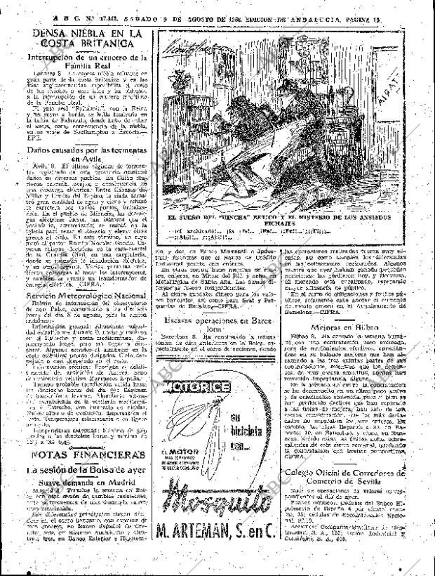 ABC SEVILLA 09-08-1958 página 19