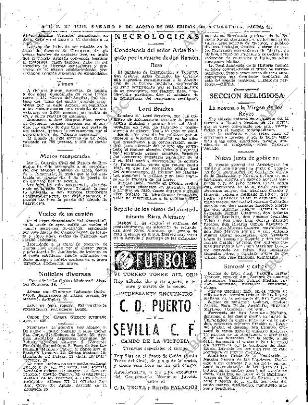 ABC SEVILLA 09-08-1958 página 22