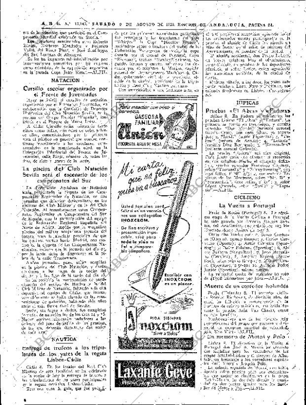 ABC SEVILLA 09-08-1958 página 24