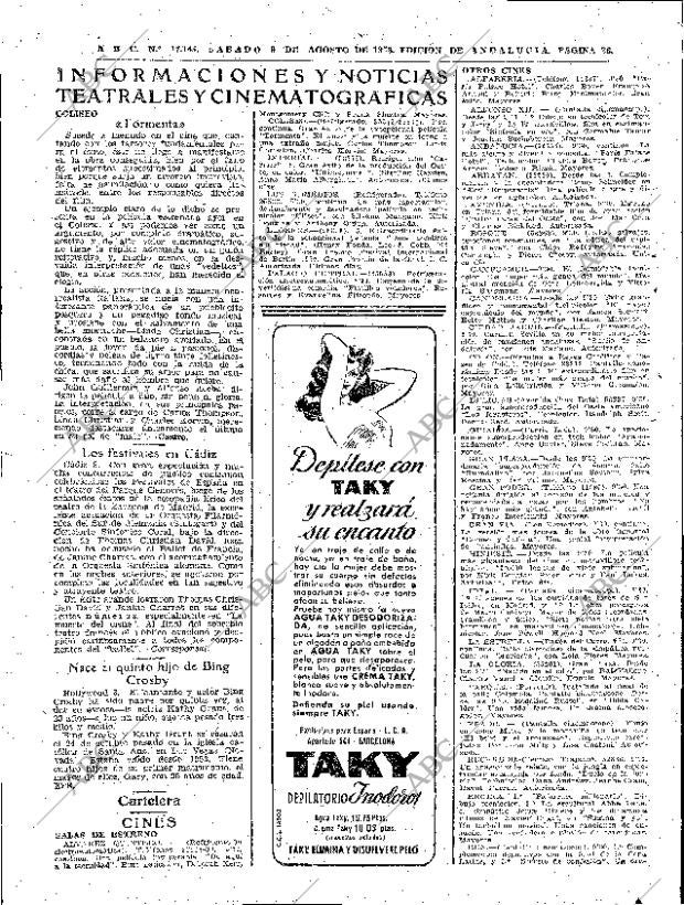 ABC SEVILLA 09-08-1958 página 26