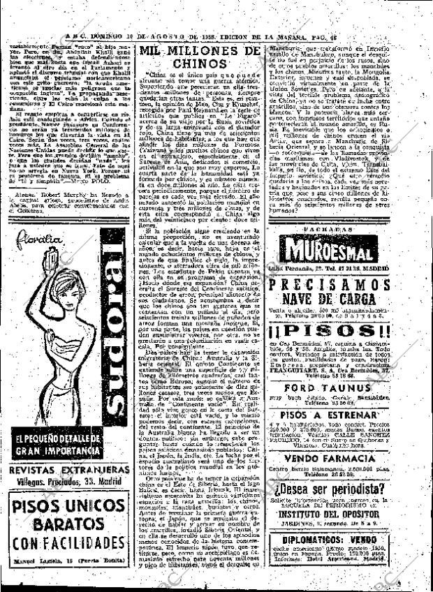 ABC MADRID 10-08-1958 página 48
