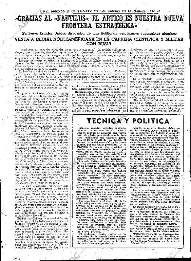 ABC MADRID 10-08-1958 página 49