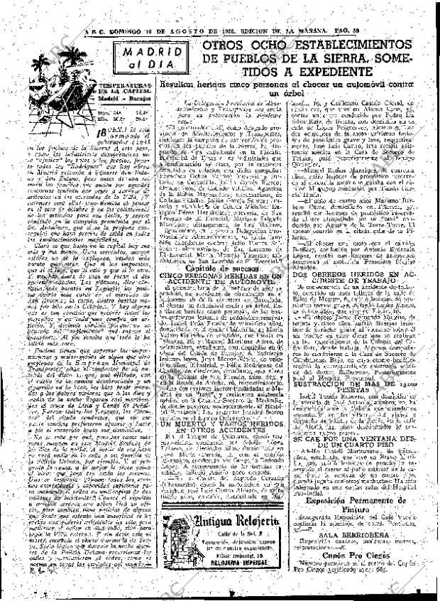 ABC MADRID 10-08-1958 página 59