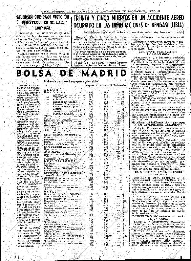 ABC MADRID 10-08-1958 página 61