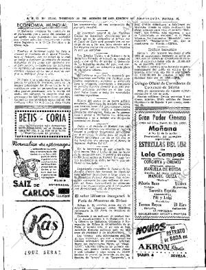 ABC SEVILLA 10-08-1958 página 38