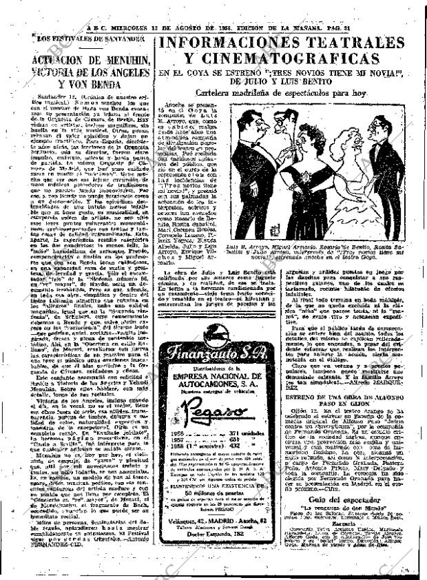 ABC MADRID 13-08-1958 página 31
