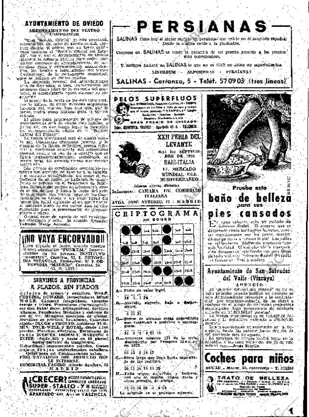 ABC MADRID 13-08-1958 página 39