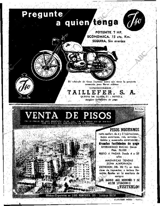 ABC SEVILLA 13-08-1958 página 4