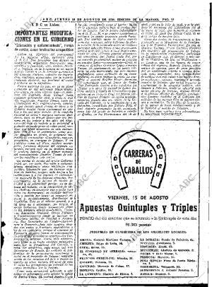 ABC MADRID 14-08-1958 página 19