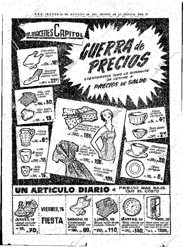 ABC MADRID 14-08-1958 página 28