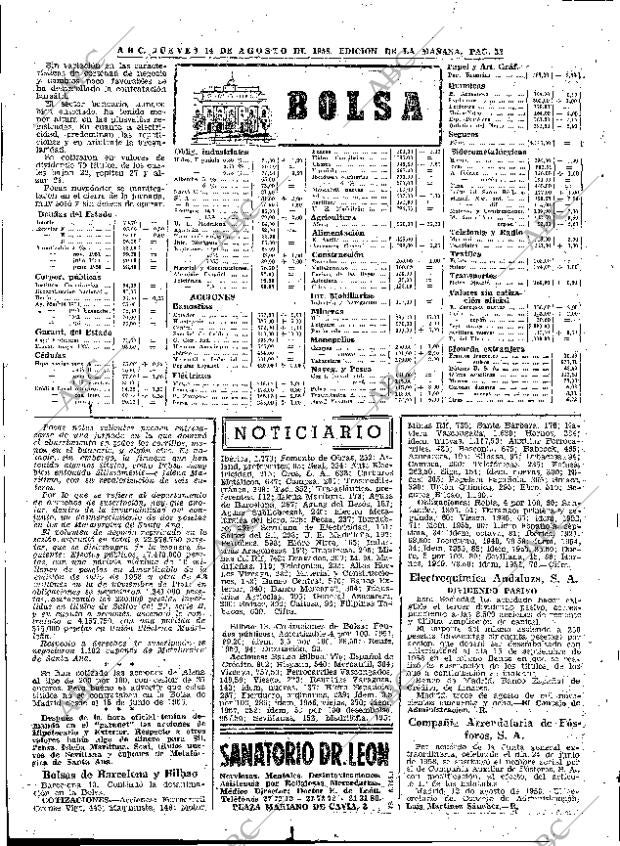 ABC MADRID 14-08-1958 página 32