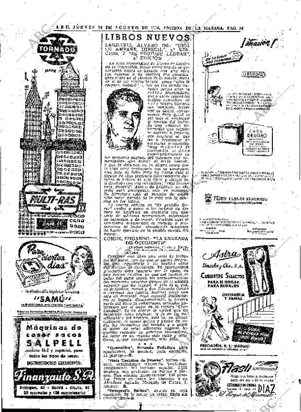 ABC MADRID 14-08-1958 página 34