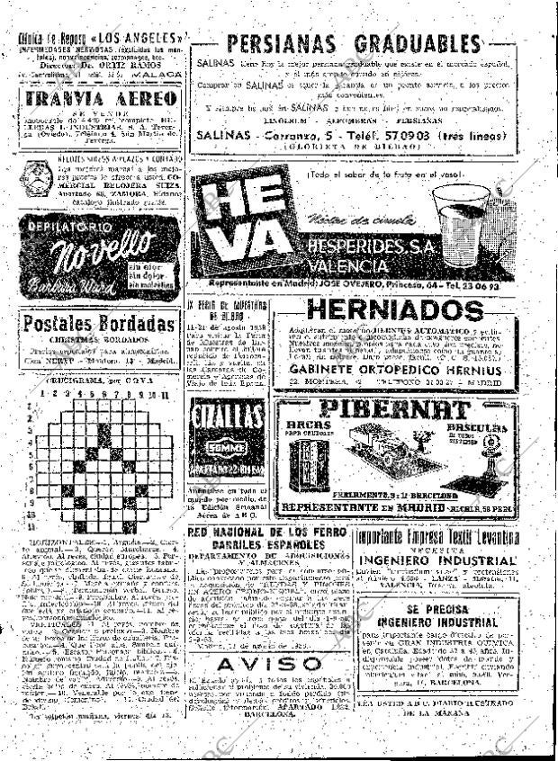 ABC MADRID 14-08-1958 página 43