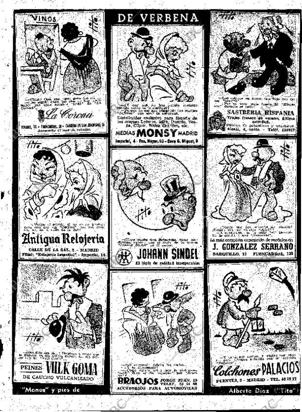 ABC MADRID 14-08-1958 página 9