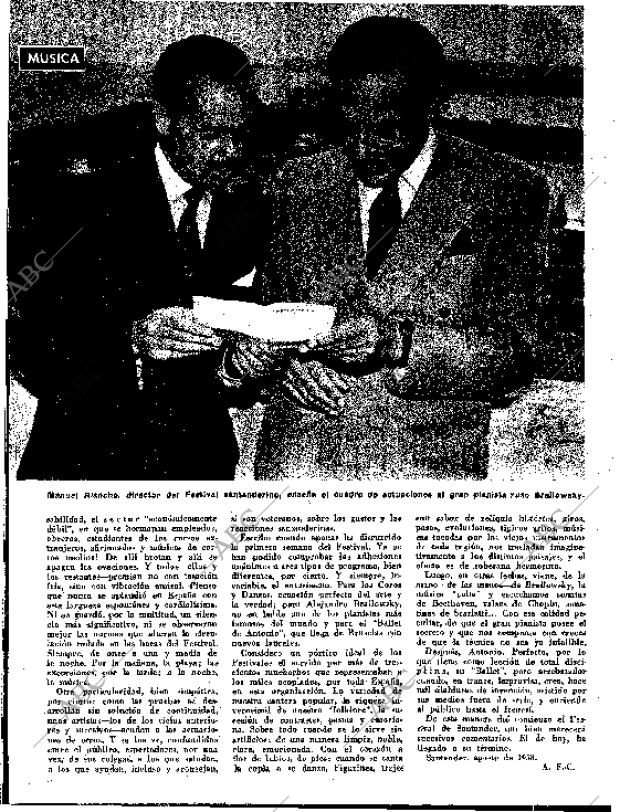 BLANCO Y NEGRO MADRID 16-08-1958 página 74