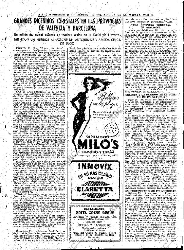 ABC MADRID 20-08-1958 página 21