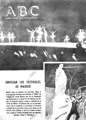 ABC MADRID 23-08-1958 página 1