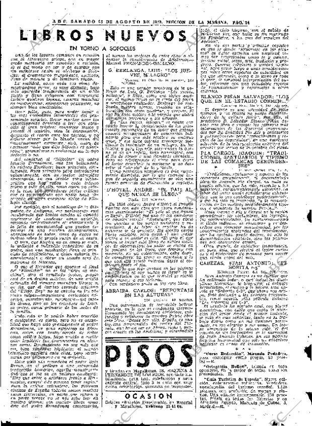 ABC MADRID 23-08-1958 página 24