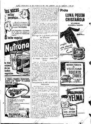 ABC MADRID 23-08-1958 página 28