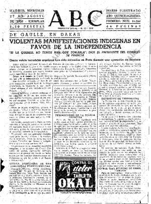 ABC MADRID 27-08-1958 página 15