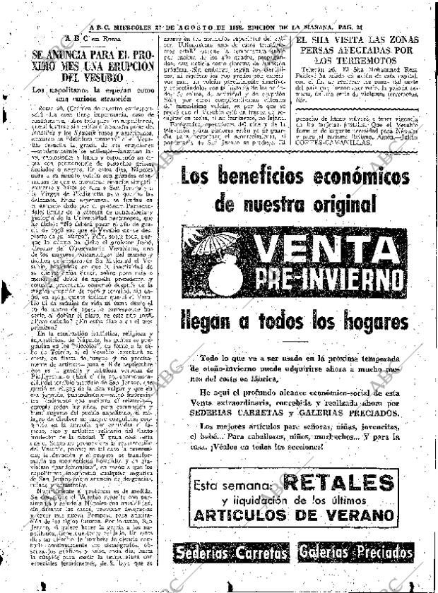 ABC MADRID 27-08-1958 página 21