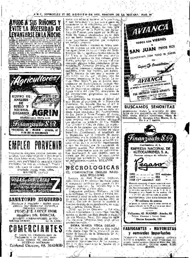 ABC MADRID 27-08-1958 página 26