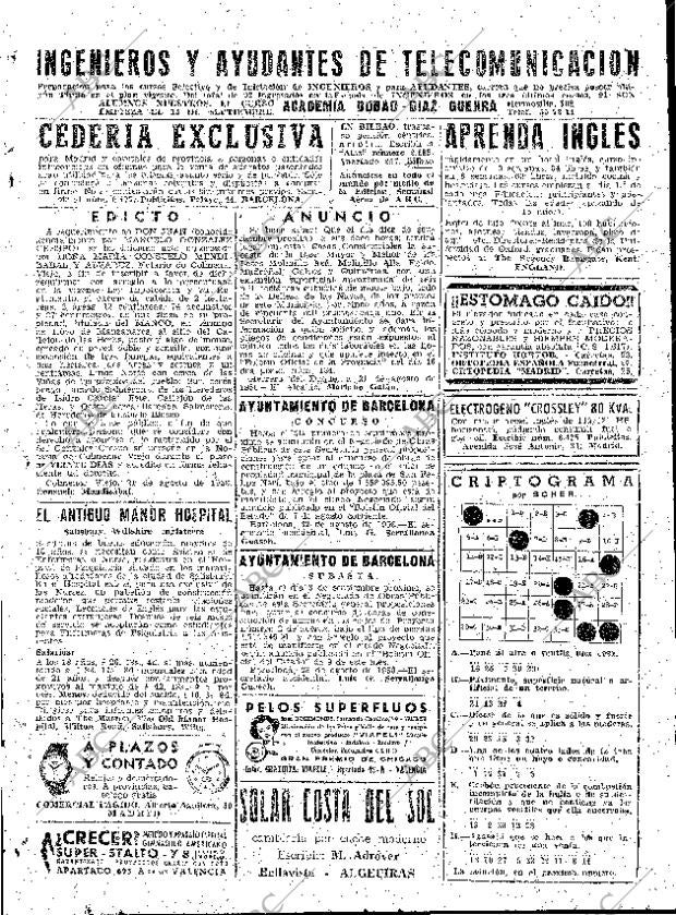 ABC MADRID 27-08-1958 página 43