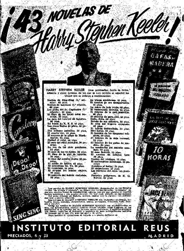 ABC MADRID 31-08-1958 página 22