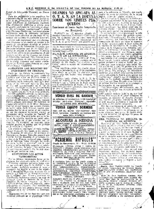 ABC MADRID 31-08-1958 página 50