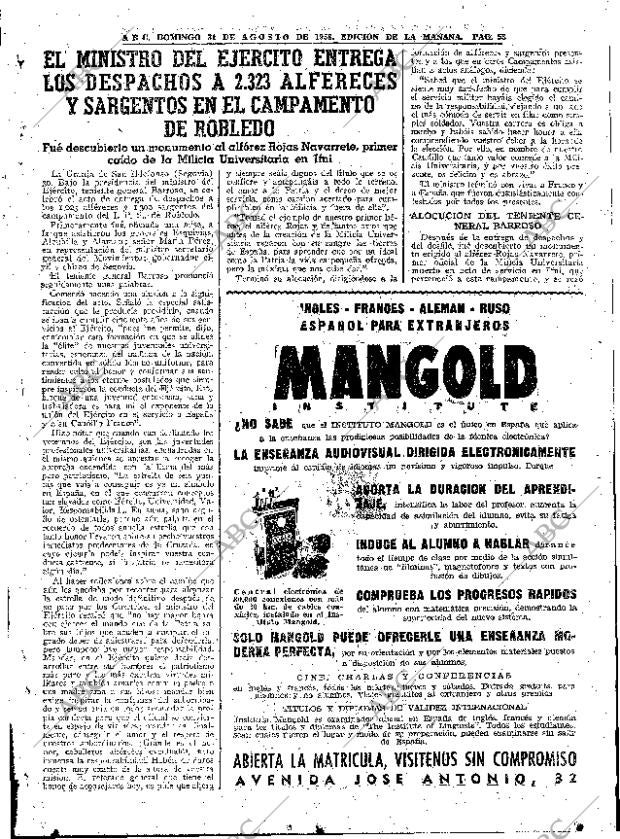 ABC MADRID 31-08-1958 página 53