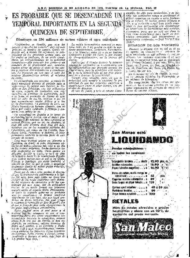 ABC MADRID 31-08-1958 página 57