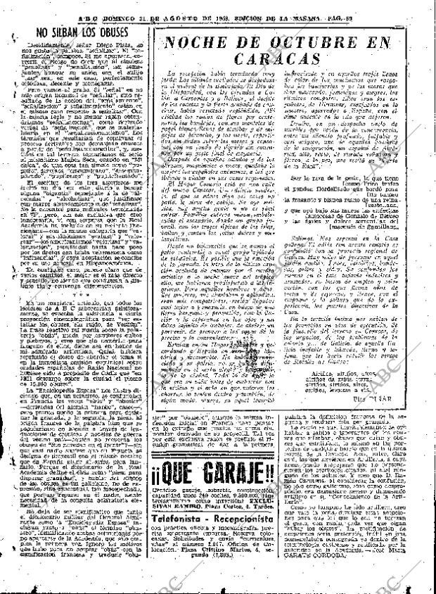 ABC MADRID 31-08-1958 página 59