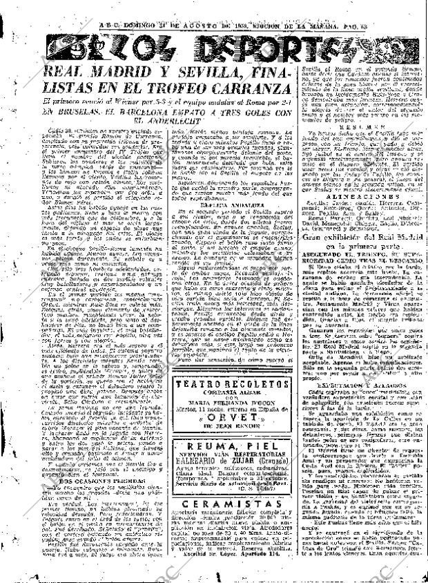 ABC MADRID 31-08-1958 página 63