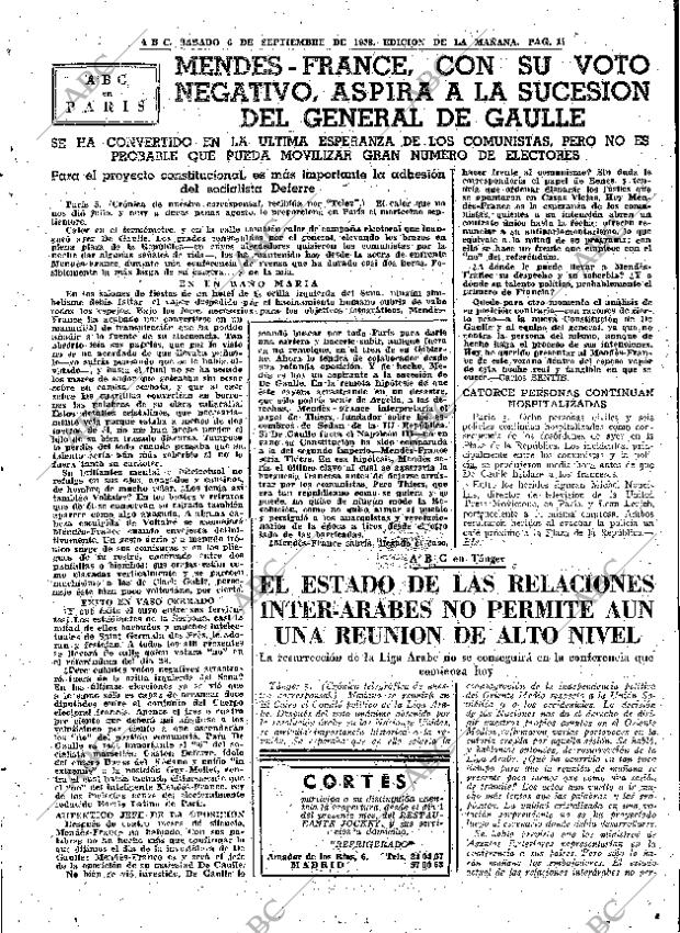 ABC MADRID 06-09-1958 página 19