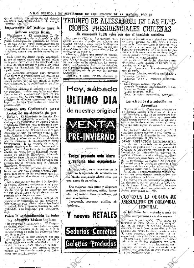 ABC MADRID 06-09-1958 página 22