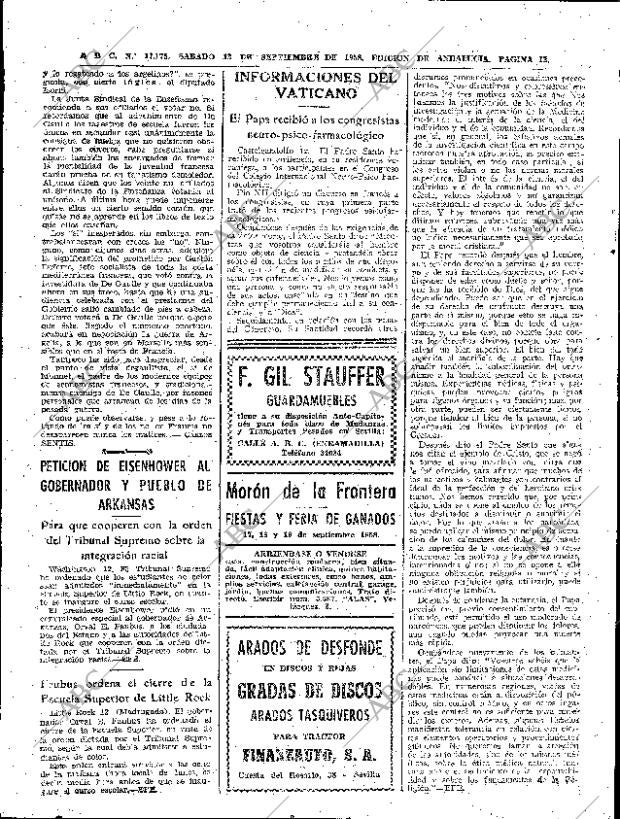 ABC SEVILLA 13-09-1958 página 12