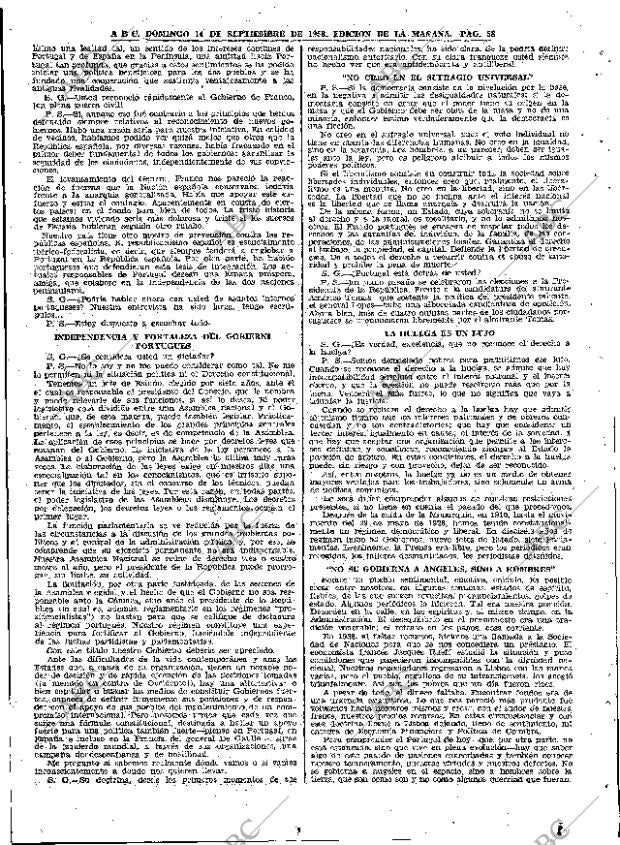 ABC MADRID 14-09-1958 página 58