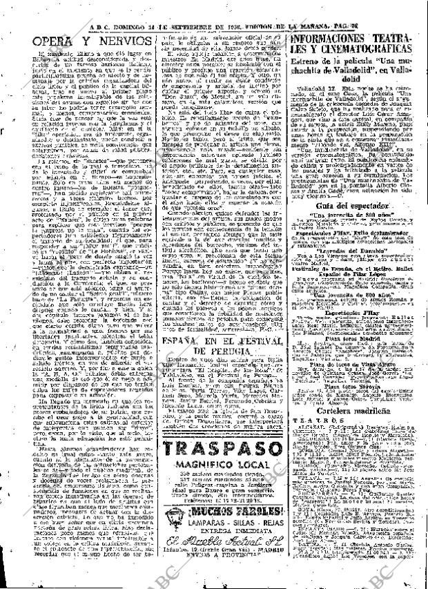 ABC MADRID 14-09-1958 página 75