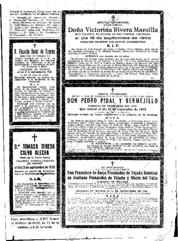 ABC MADRID 14-09-1958 página 84