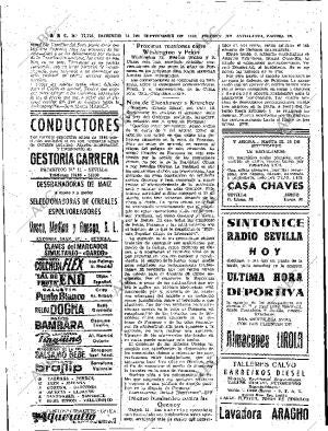 ABC SEVILLA 14-09-1958 página 26