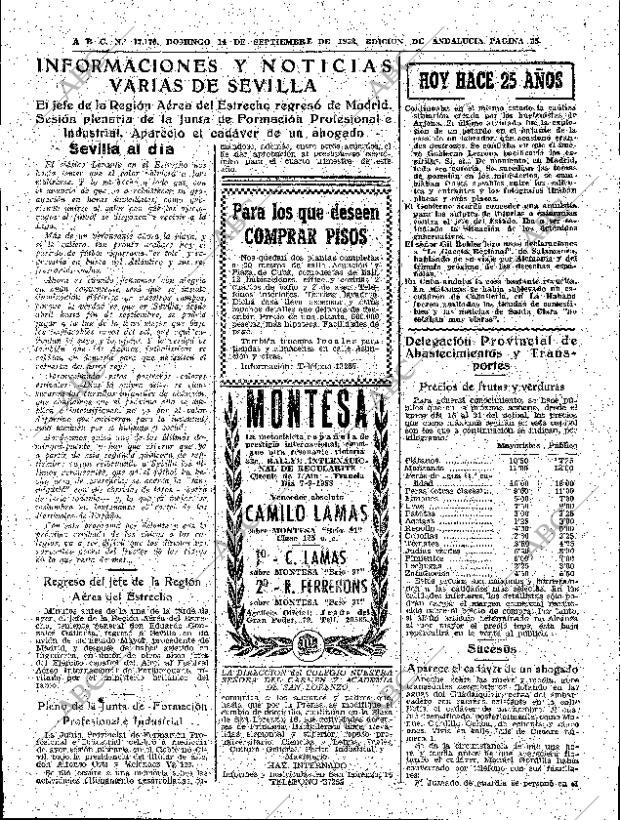 ABC SEVILLA 14-09-1958 página 35