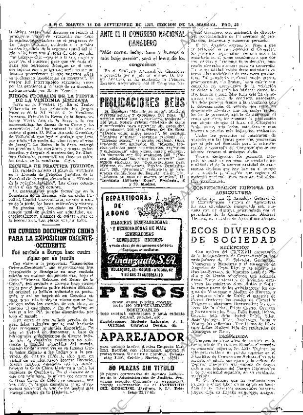 ABC MADRID 16-09-1958 página 30